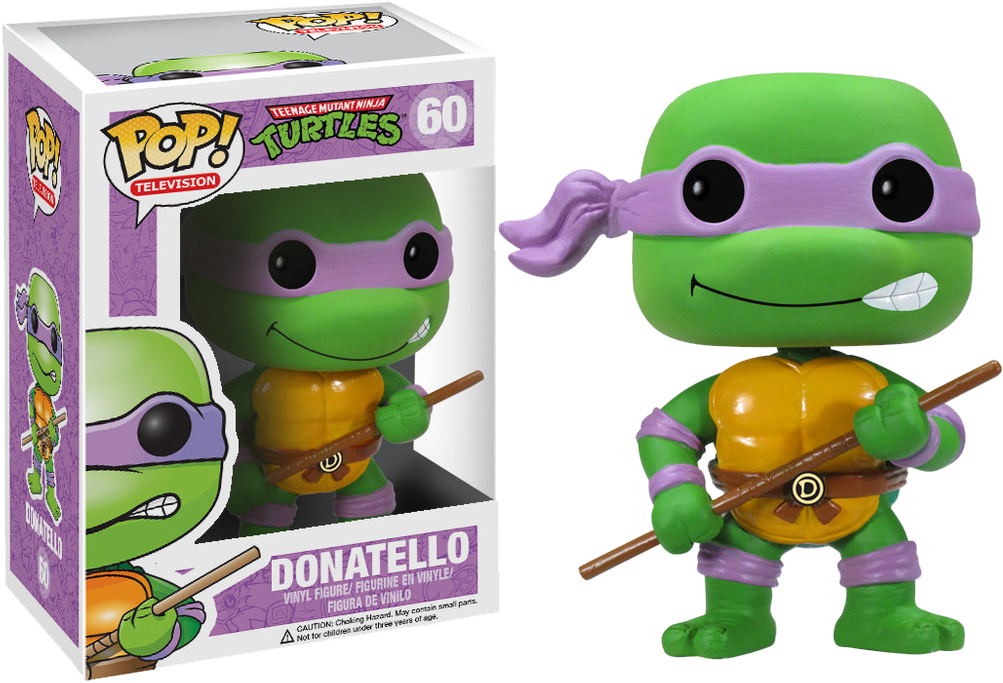 Funko - Funko Pop Tmnt Donatello (1024x731), Png Download