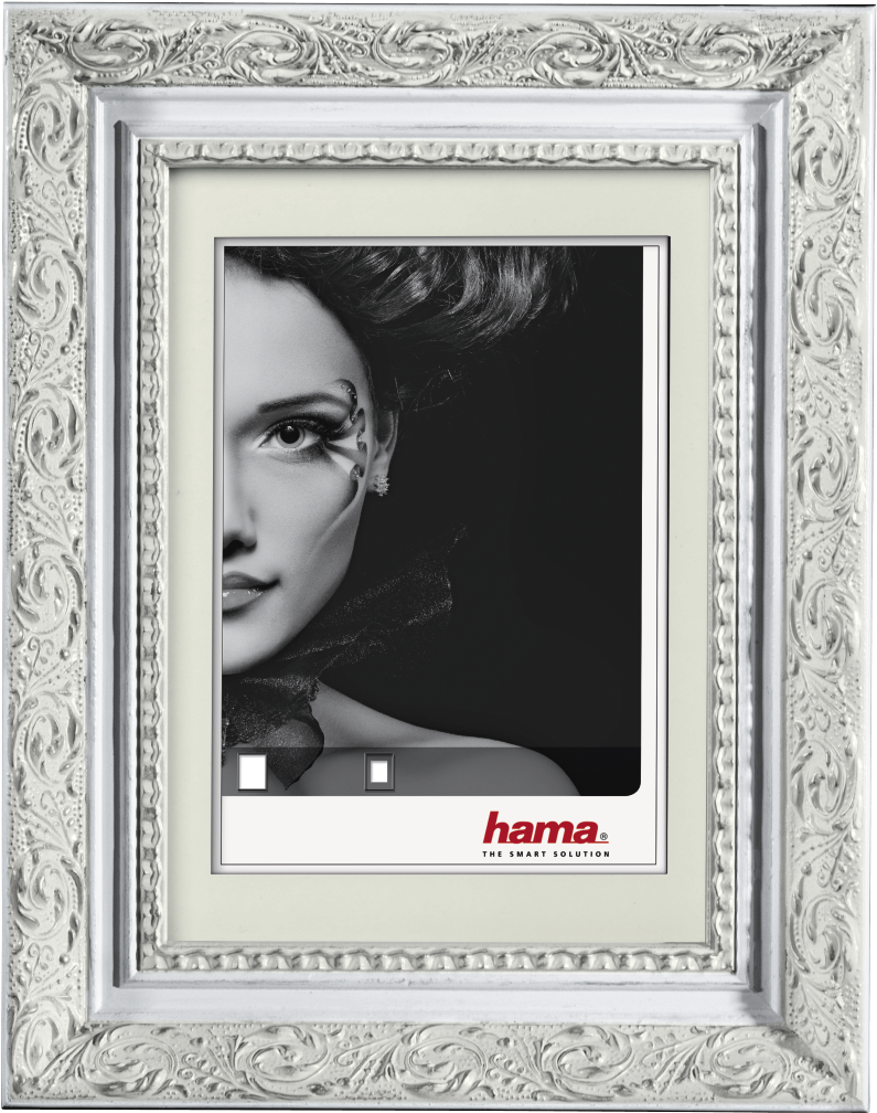 "donatello" Wooden Frame, White, 15 X 20 Cm - Hama (1100x1100), Png Download