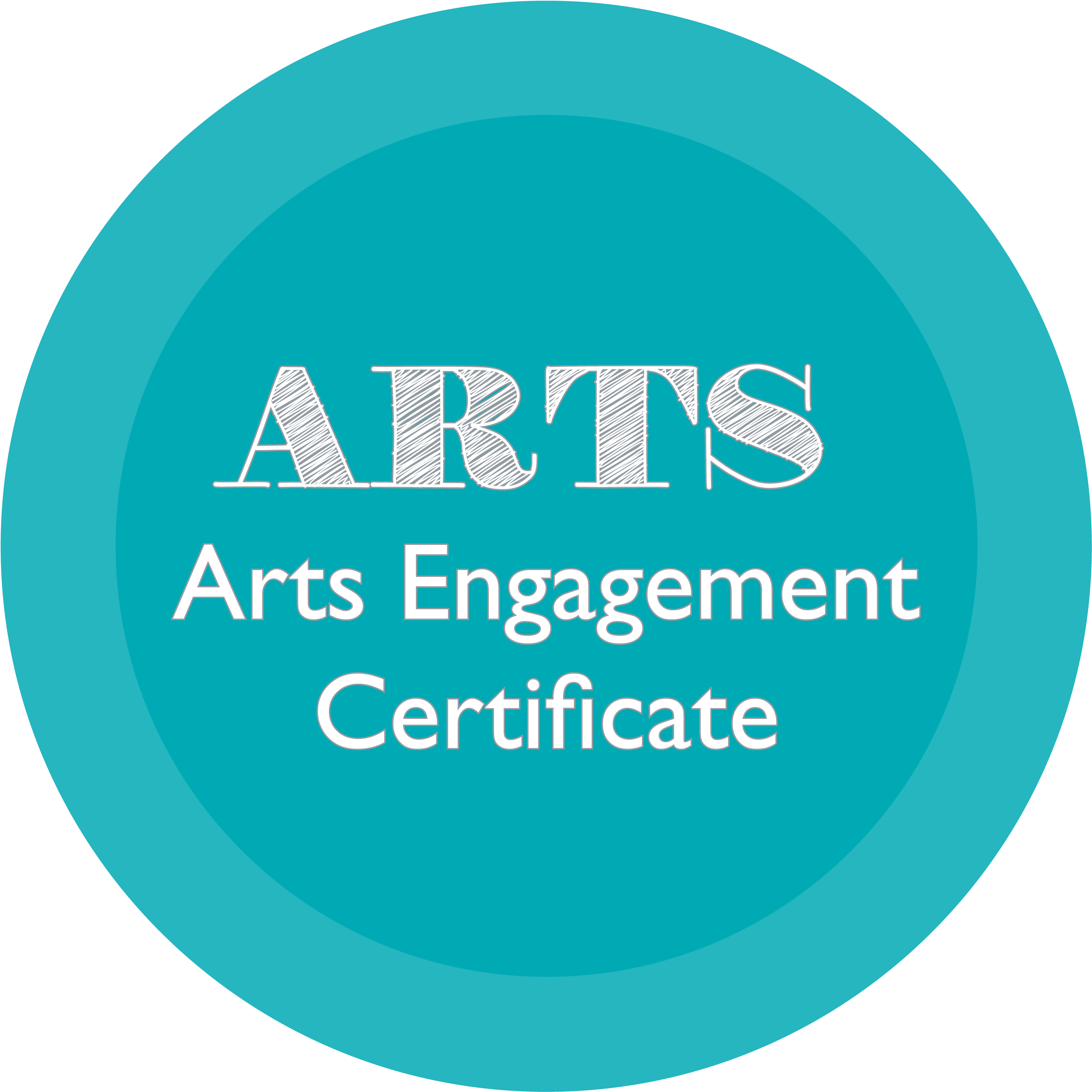Arts Engagement Certificate Icon - Circle (3333x3333), Png Download