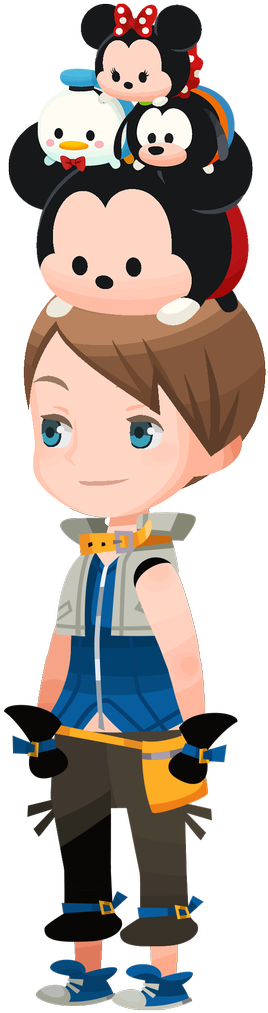 Kingdom Hearts Ux On Twitter - Kingdom Hearts Tsum Tsum (480x1200), Png Download