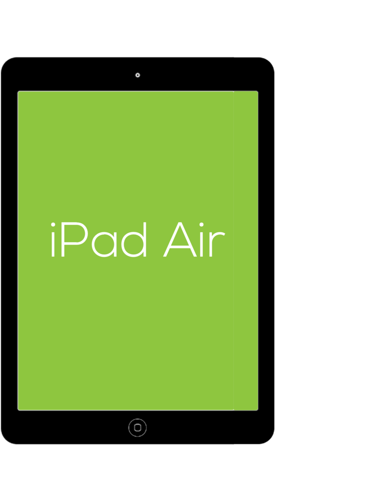 Ipad Air - Ipad Air 2 (1000x1000), Png Download