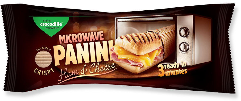 Ham & Cheese - Panini (1181x769), Png Download