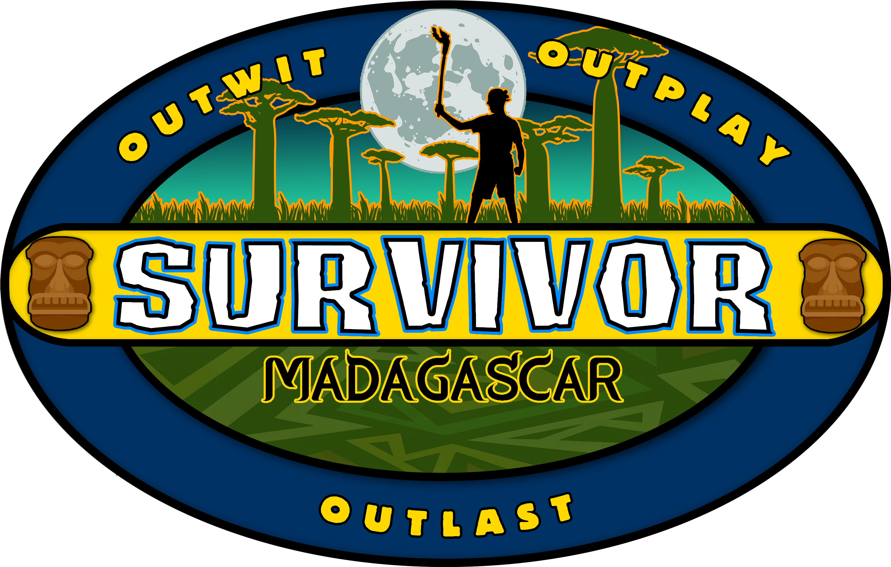 Fanmade Survivor Logofanmade/foreign - Survivor (3000x1920), Png Download