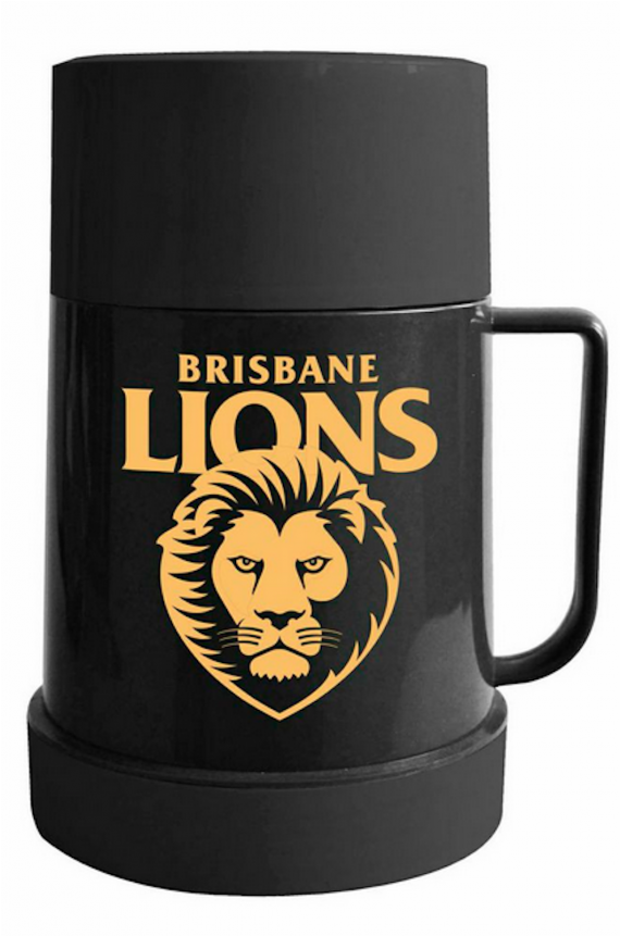 Brisbane Lions Afl Flask - Brisbane Lions (800x860), Png Download