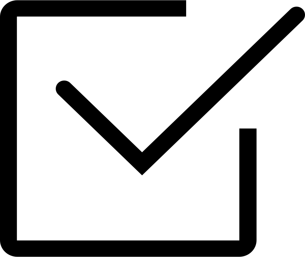 Png File Svg - Check Box Icon Vector (980x826), Png Download