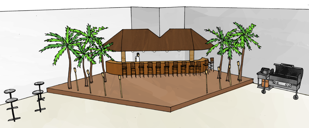 Survivor Corner-01 - Chinese Architecture (1000x415), Png Download
