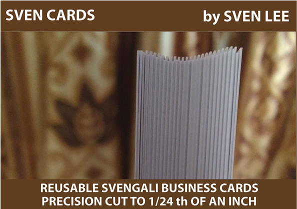 Svengali Cards By Sven Lee - Playing Card (740x416), Png Download
