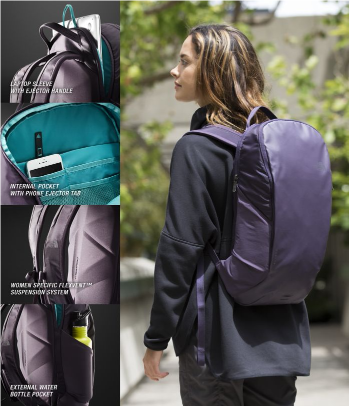 The North Face Women's Kabyte Backpack - North Face Women's Kaban Backpack (1440x810), Png Download