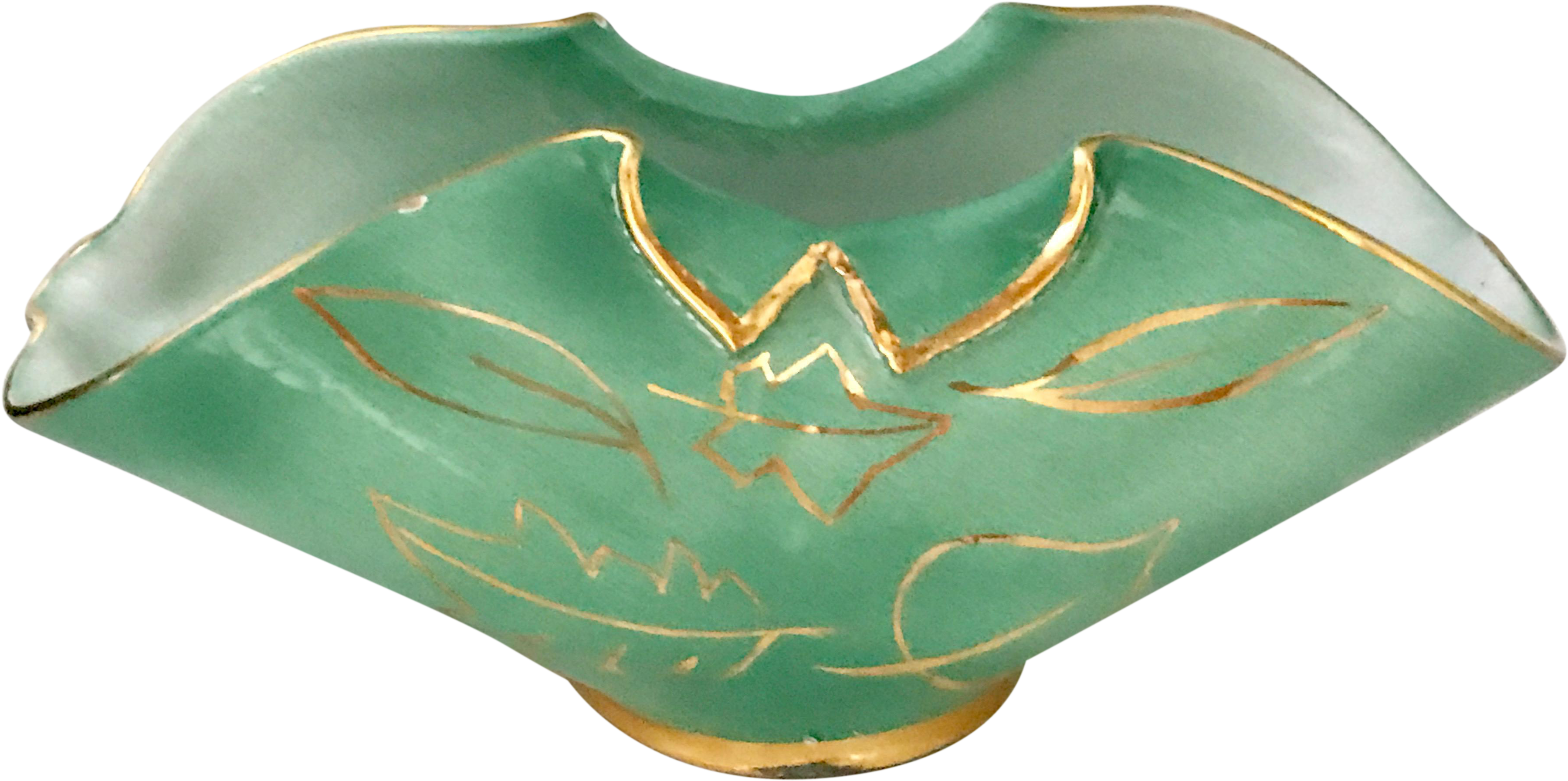 Mid Century Art Pottery Porcelain Bowl Chairish - Pottery (3998x1991), Png Download