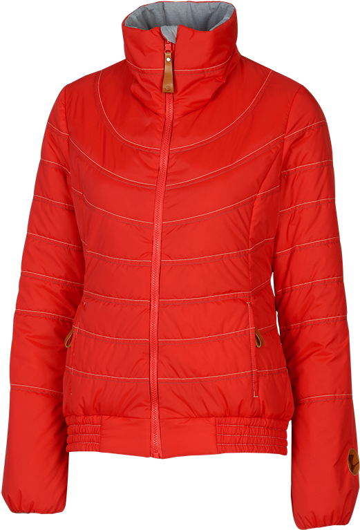 Aura Fire / Silver Melange - Jacket (900x900), Png Download