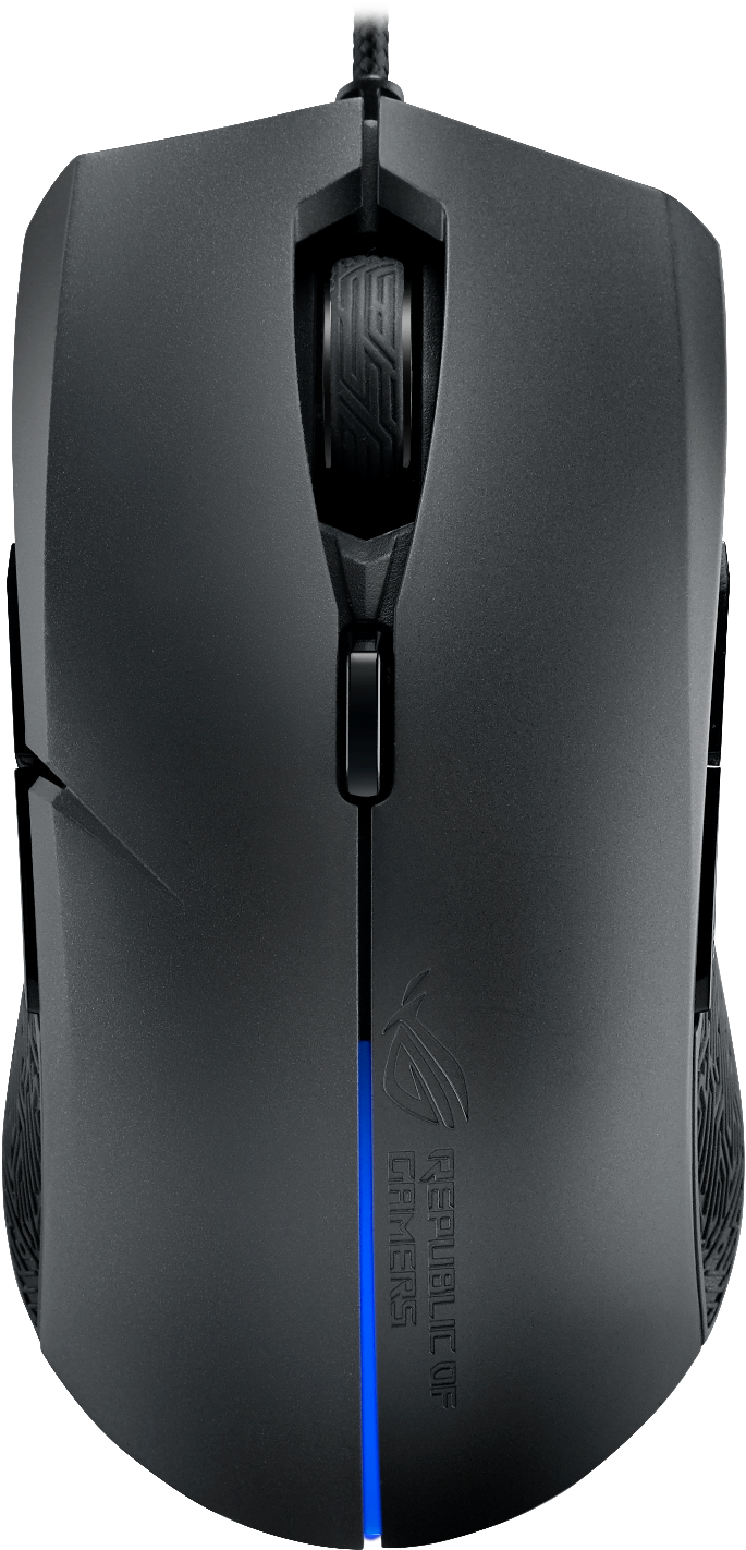 Asus Rog Strix Evolve Aura - Asus Rog Strix Evolve Optical Gaming Mouse (1057x1583), Png Download