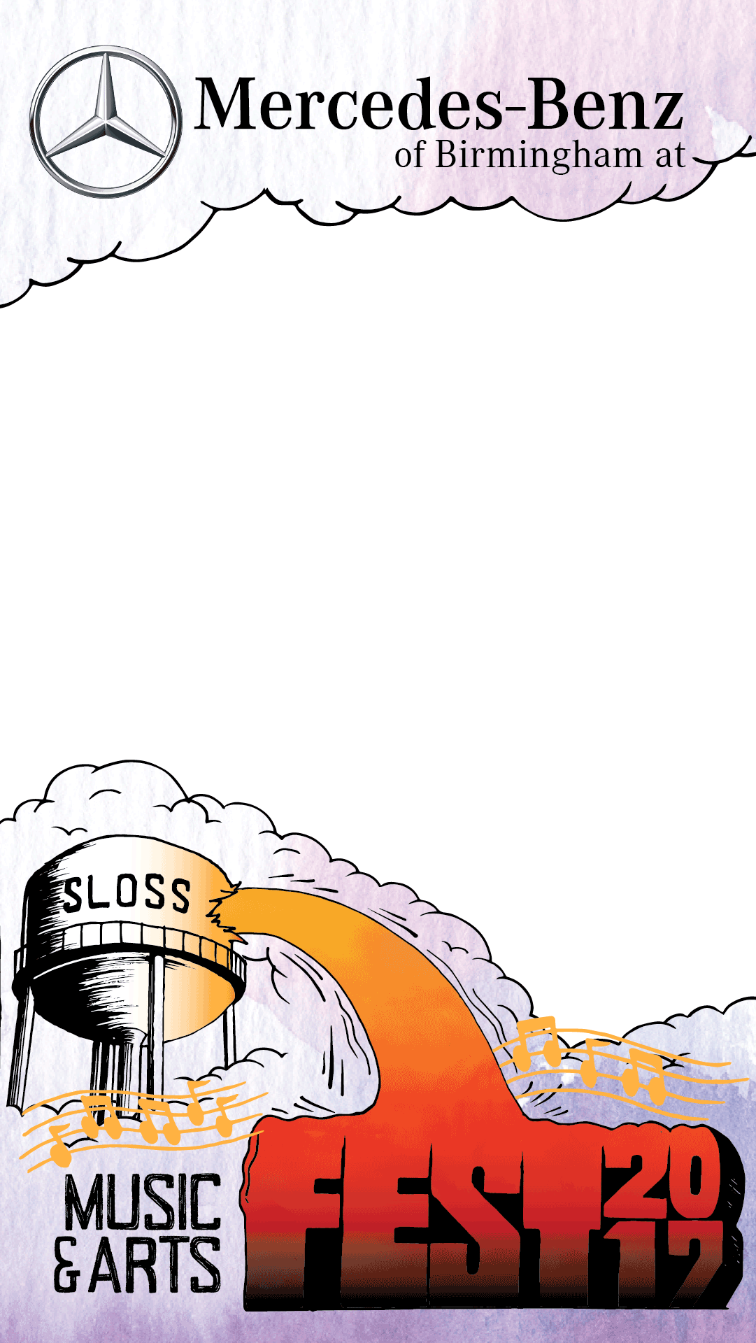 Sloss Fest - Mercedes Benz (1081x1920), Png Download