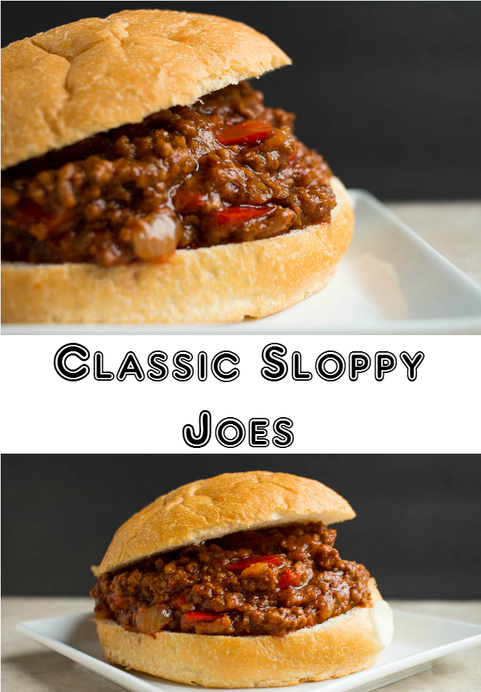 Classic Sloppy Joes - Fast Food (700x1000), Png Download