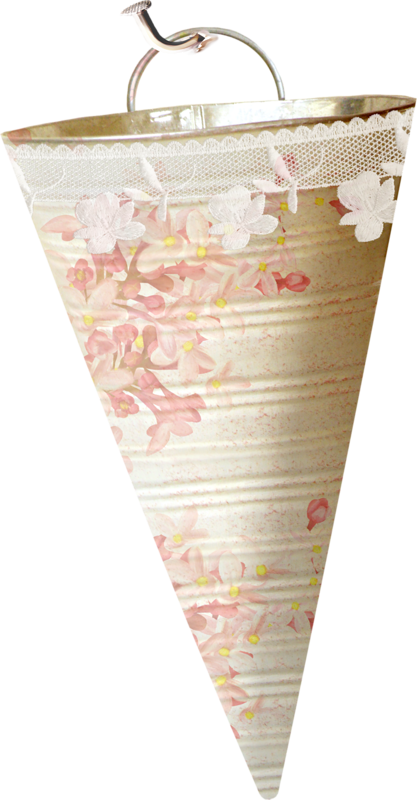 Nld Cone Metal With Lace - Cone (417x800), Png Download
