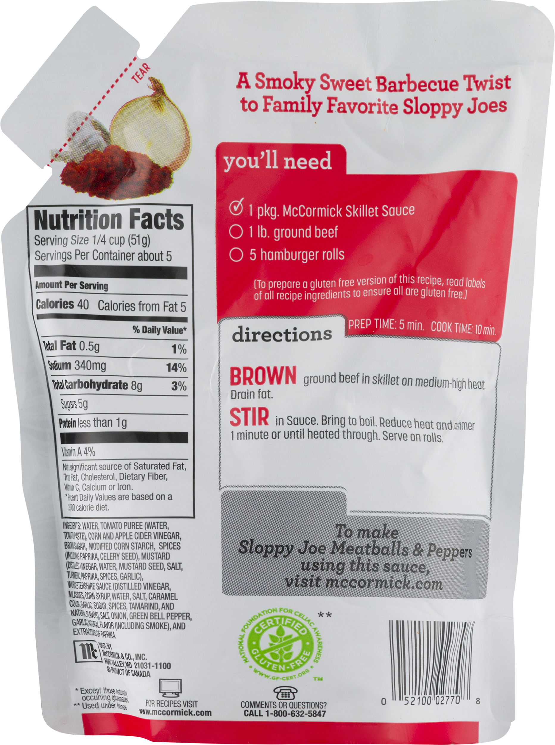 Mccormick Skillet Sauce, Smoky Applewood Bbq Chicken (1864x2500), Png Download