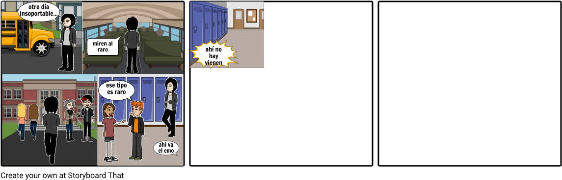 Emo - Cartoon (1164x385), Png Download