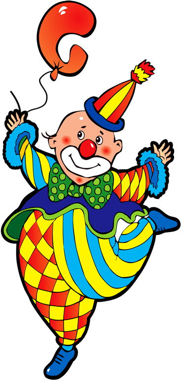 Clown Party, Circus Theme Party, Princess Party Favors, - Funny Clowns (415x800), Png Download