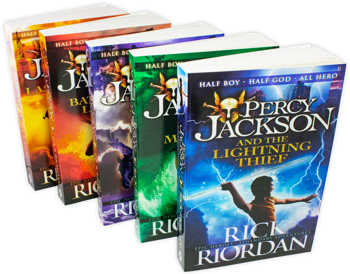 Percy Jackson 5 Book Ultimate Collection - Percy Jackson And The Lightning Thief (book 1) Ebook (1200x932), Png Download
