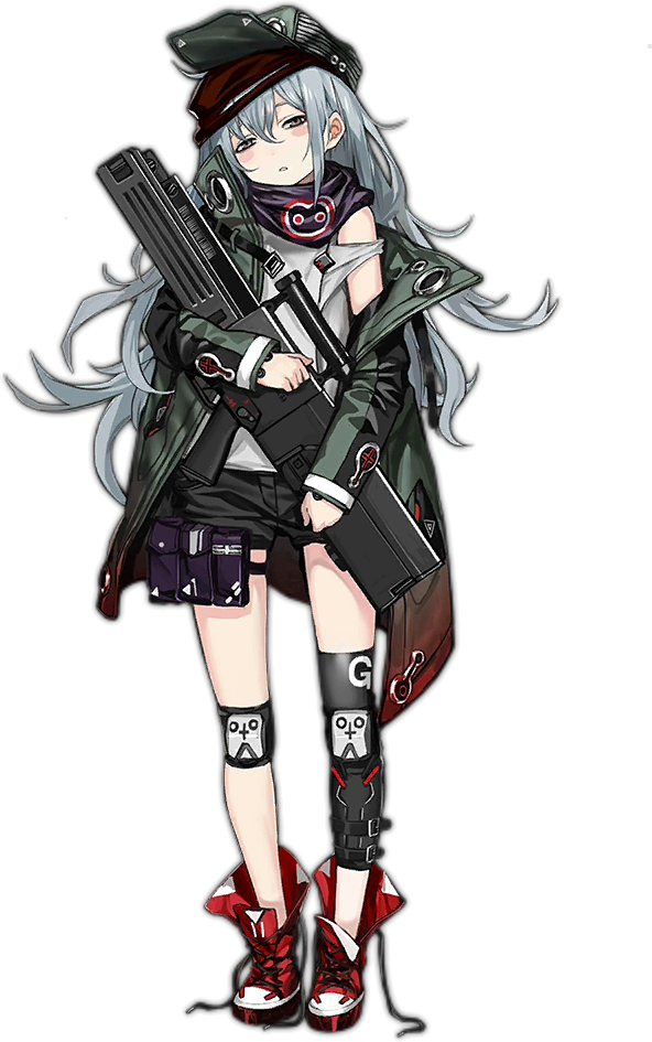 G11 Girl Frontline Recipe (592x945), Png Download