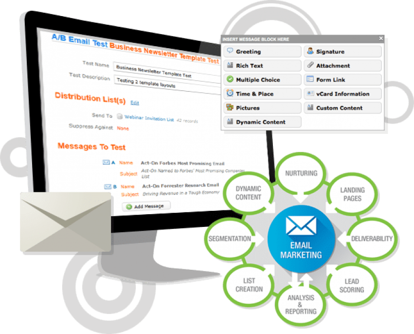 Vignette-emailmarketing - Email Marketing (619x499), Png Download