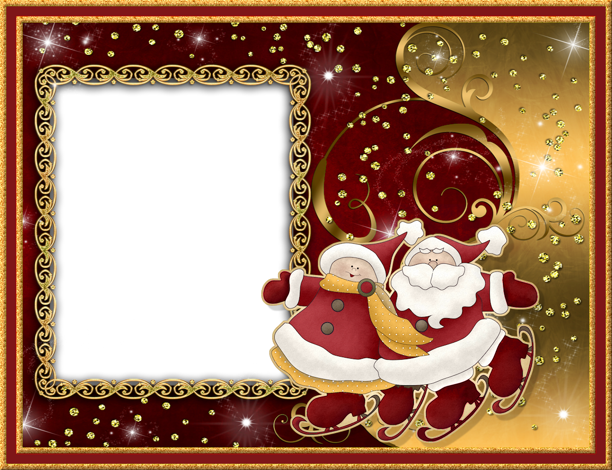 Transparent Christmas Photo Frames (1192x916), Png Download