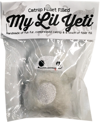 Miso Handmade Catnip Yeti Cat Toy - Cat (467x700), Png Download