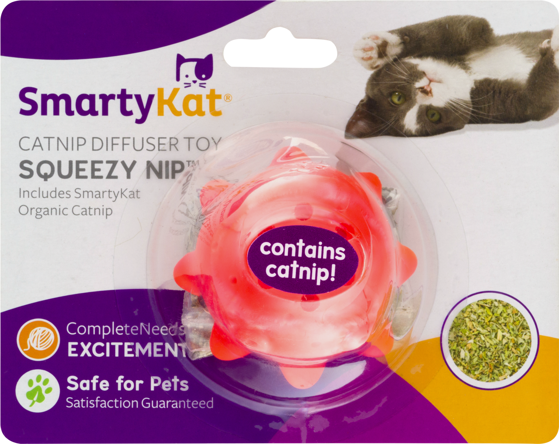 Smartykat Catnip Toy Catnip Chase (1800x1800), Png Download