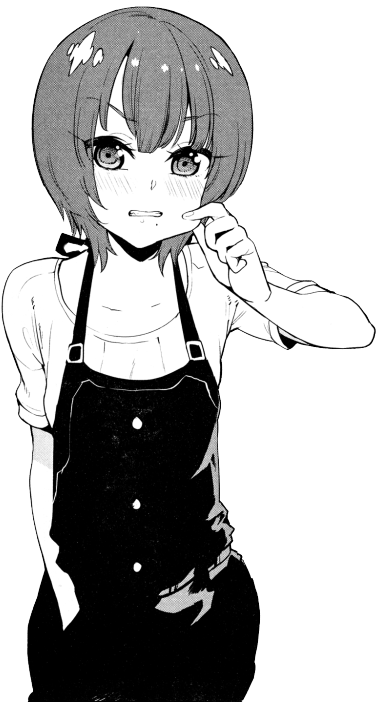 Anime Tumblr Png Picture Free - Boku Girl (500x739), Png Download