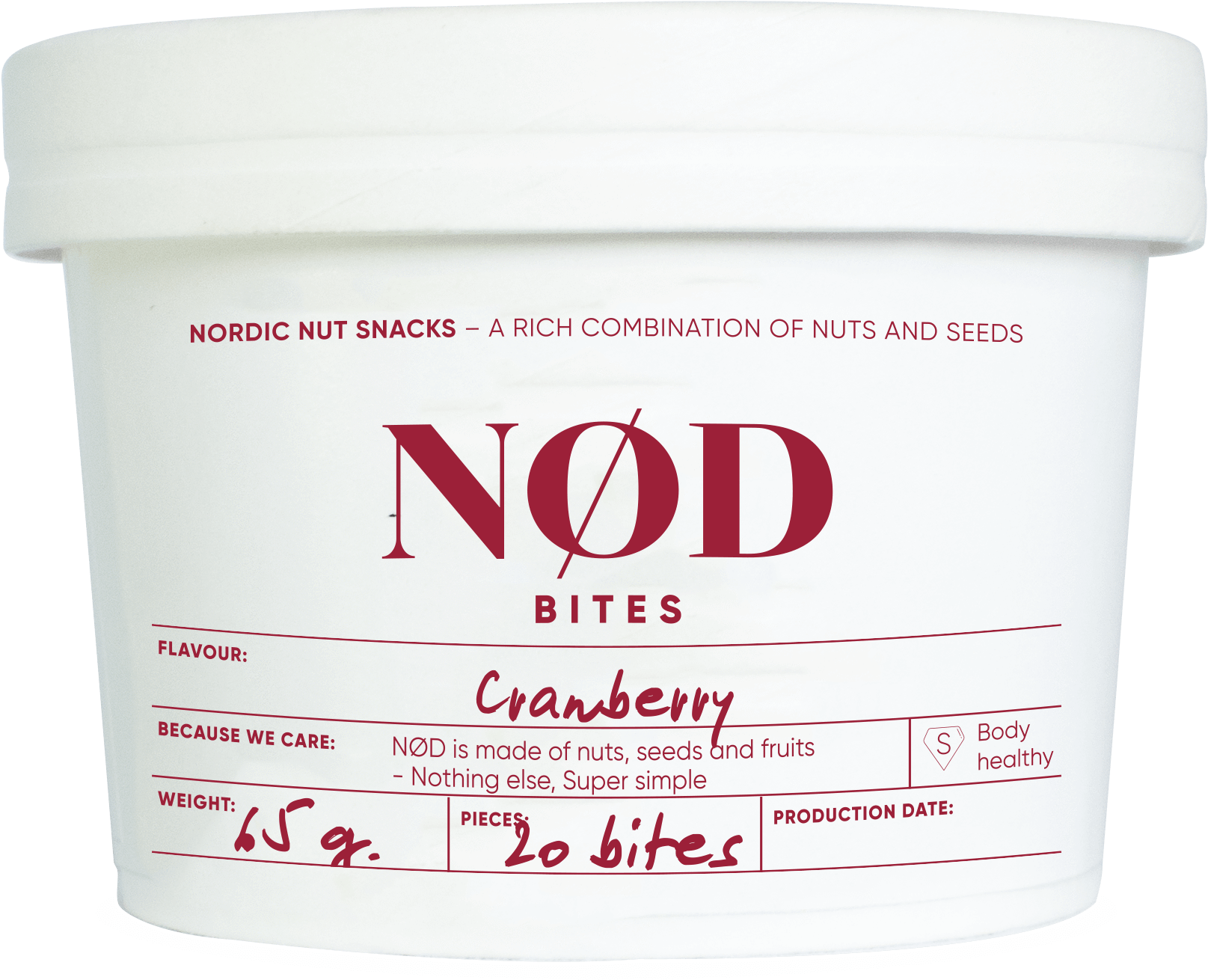 Cranberry Nuts Vegan - Cosmetics (1913x1913), Png Download