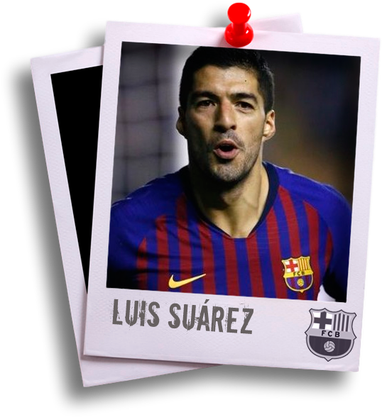 Luis Suárez - Fc Barcelona (561x618), Png Download