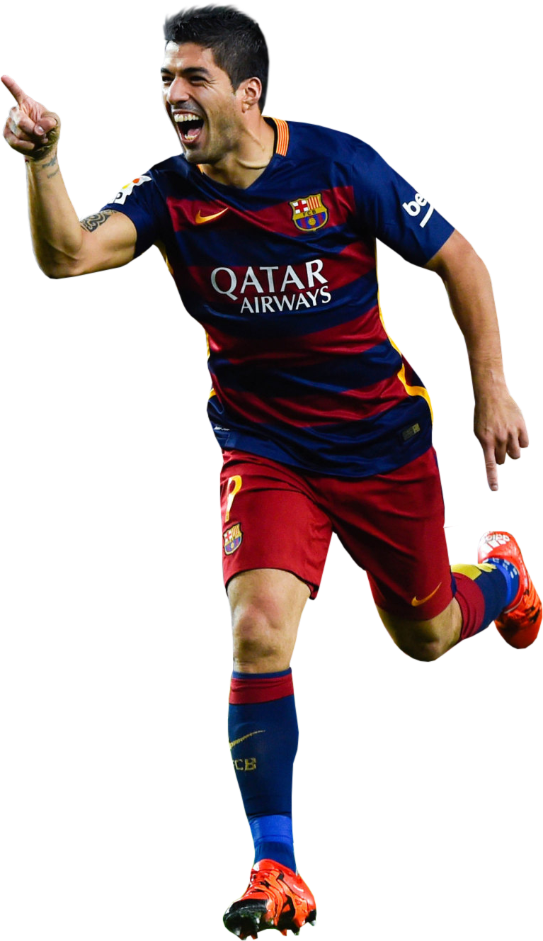 Luis Suarez Render - Luis Suarez 2016 Render (767x1328), Png Download