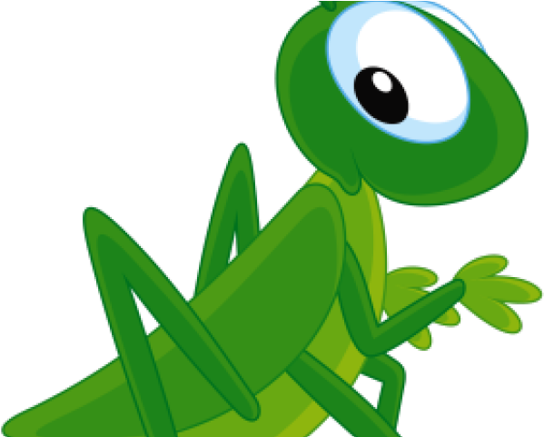 Grasshopper Clipart Grasshopper Insect - Grillos Animados (640x480), Png Download