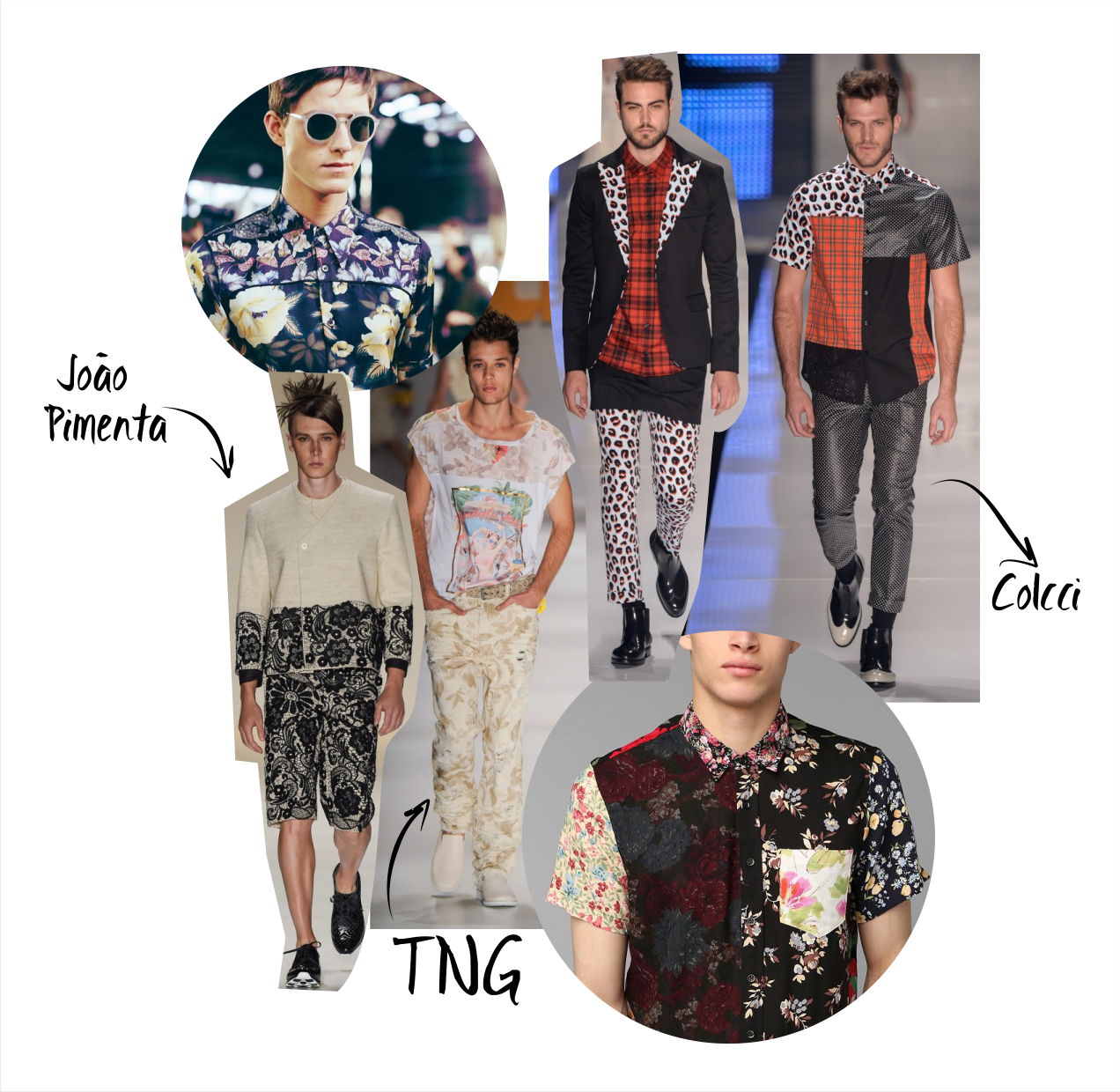 Post Mix Estampas 4alex Cursino, Blogueiro De Moda, - Mix De Estampas Masculinas (1272x1240), Png Download