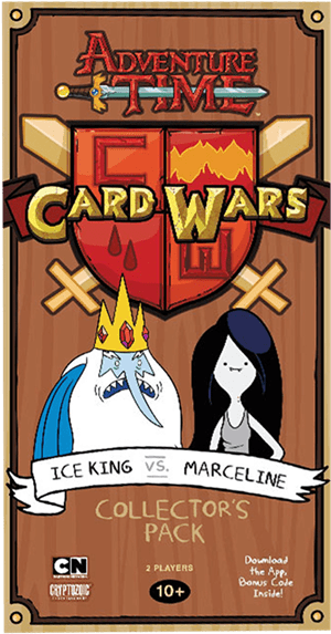 Adventure Time Card Wars Ice King Vs. Marceline Card (600x600), Png Download
