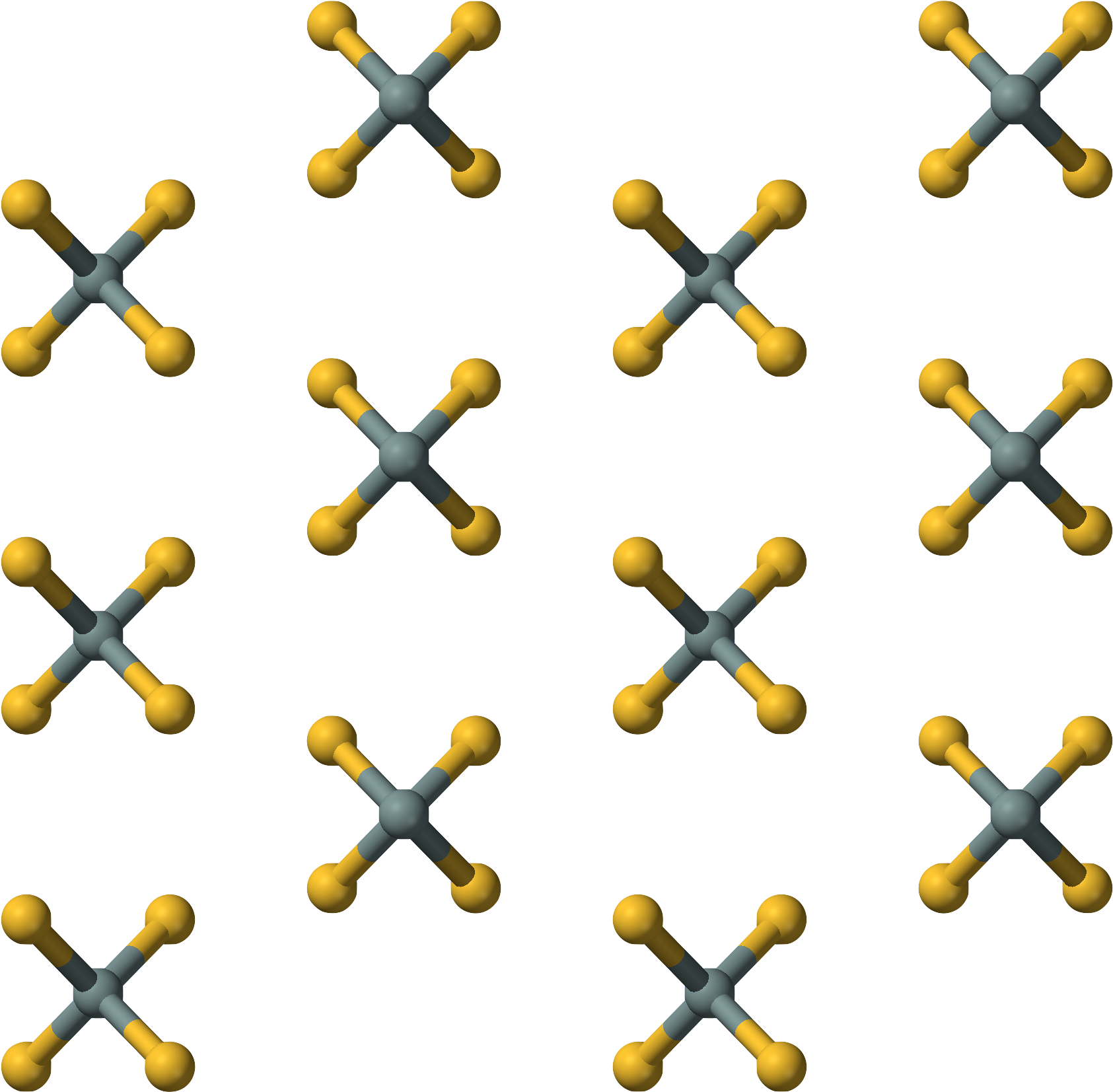 Sis2 Chain Packing In Ibam Xtal 2015 - Circle (2025x1962), Png Download