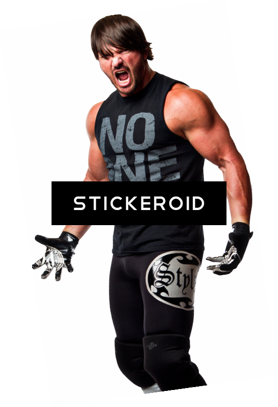 Aj Styles Wwe - G1 Climax (572x837), Png Download