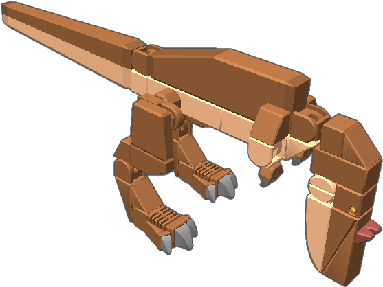 The Most Famous Dinosaur Ever And Is Smaller Than A - Assault Rifle (768x768), Png Download