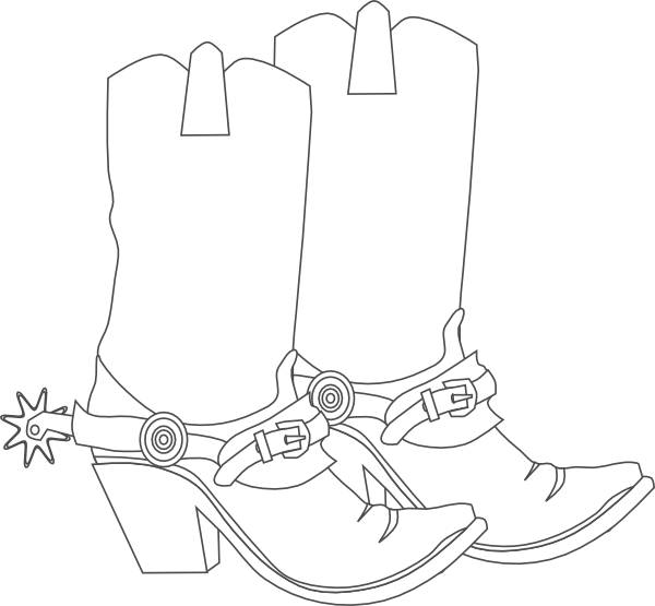 How To Set Use White Boots Svg Vector (600x555), Png Download