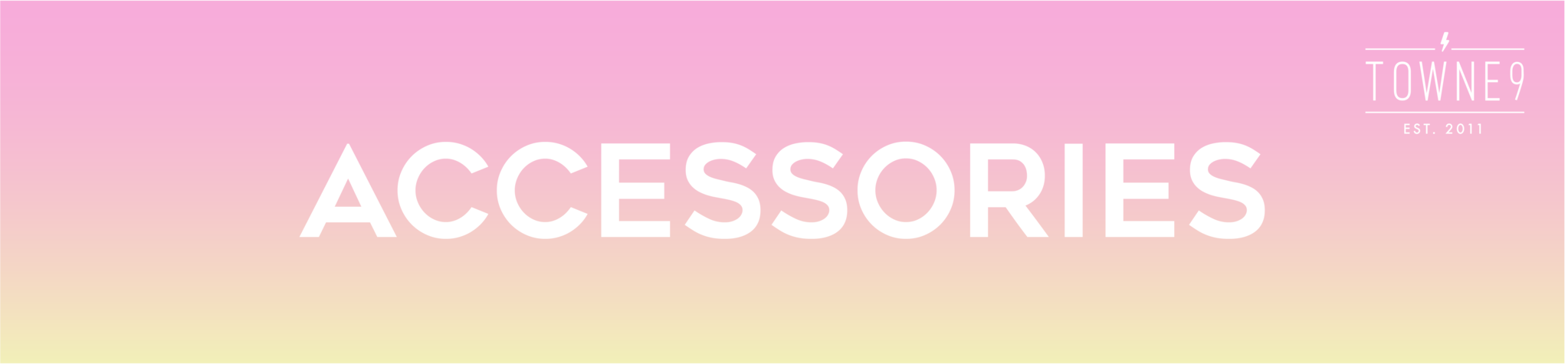 Accessories Sale (2046x475), Png Download