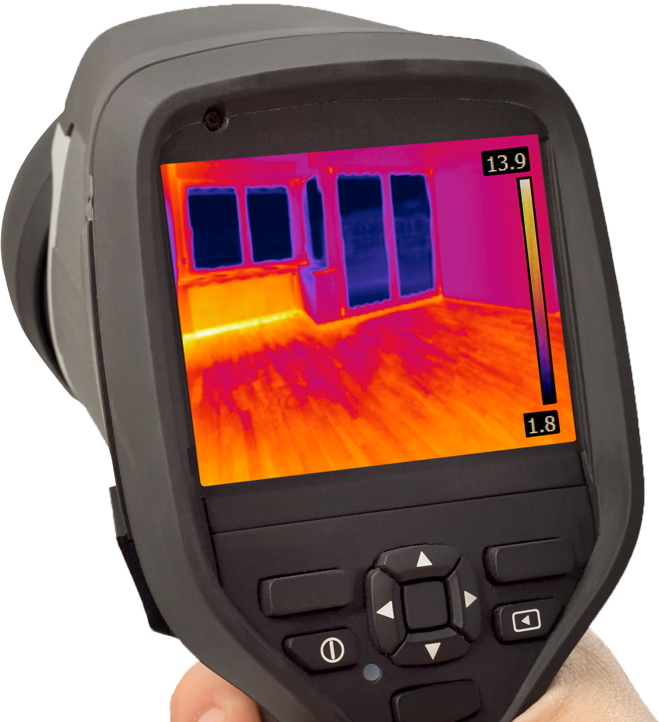 Ee Header Overlay - Infrared Home Inspection (1604x1559), Png Download