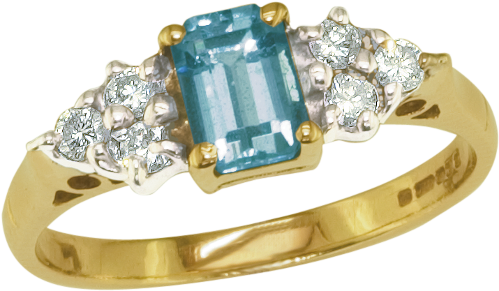 Ladies Shipton And Co Exclusive 9ct Yellow Gold Octaganol - Shipton & Co (800x800), Png Download