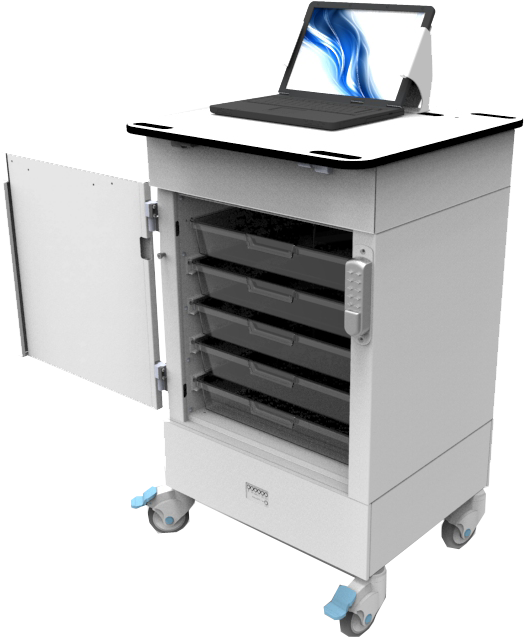 Cc 915 Chariot Soins Pour Ecran1 - Panel Pc (692x700), Png Download