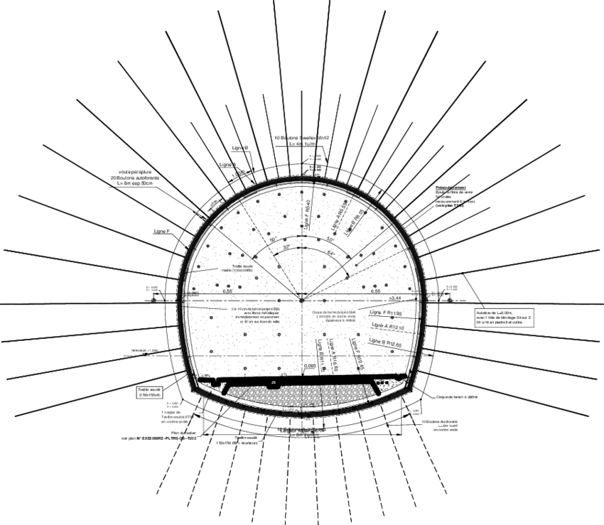 Point Drawing Tunnel Clip Art Free Library - Tunnel (850x739), Png Download