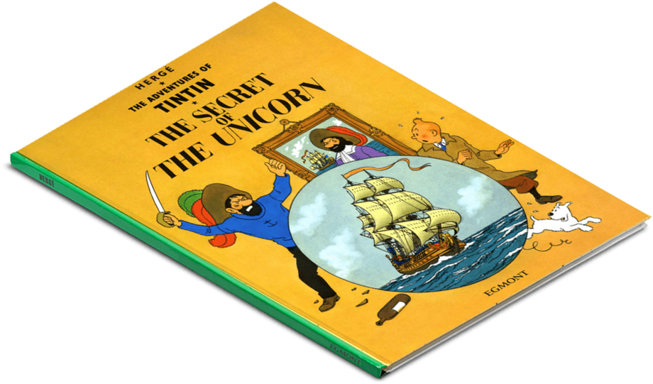 Moulinsart Tintin Hardcover The Adventures Of Tintin - Post-it Note (1024x838), Png Download