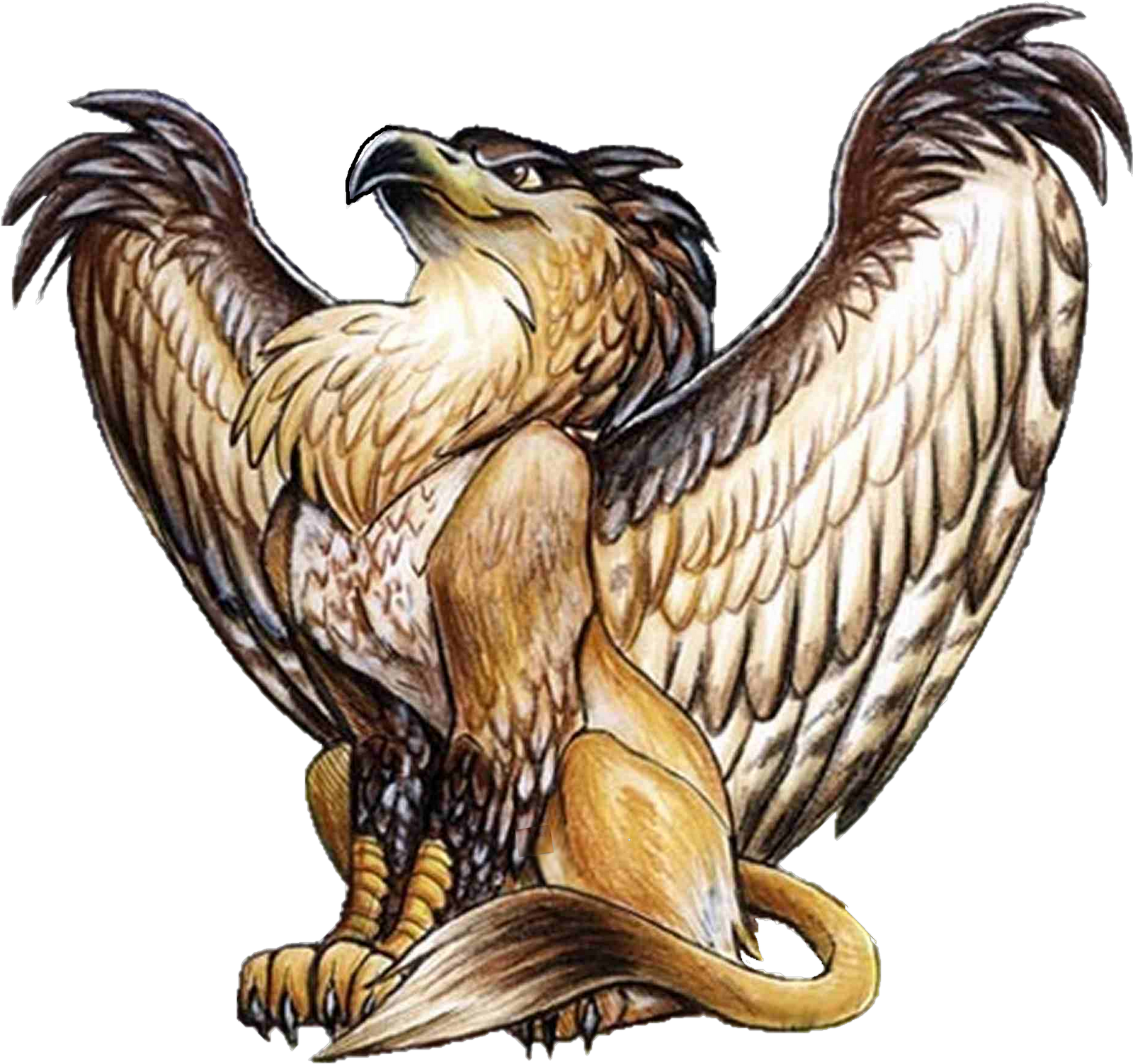 Fantasy Creatures (1600x1502), Png Download