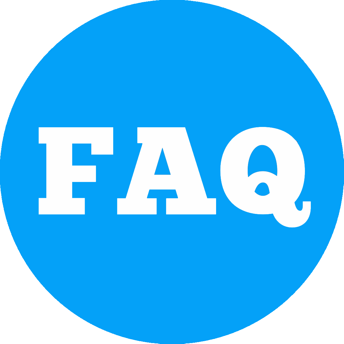 Faq Symbol (1100x1100), Png Download