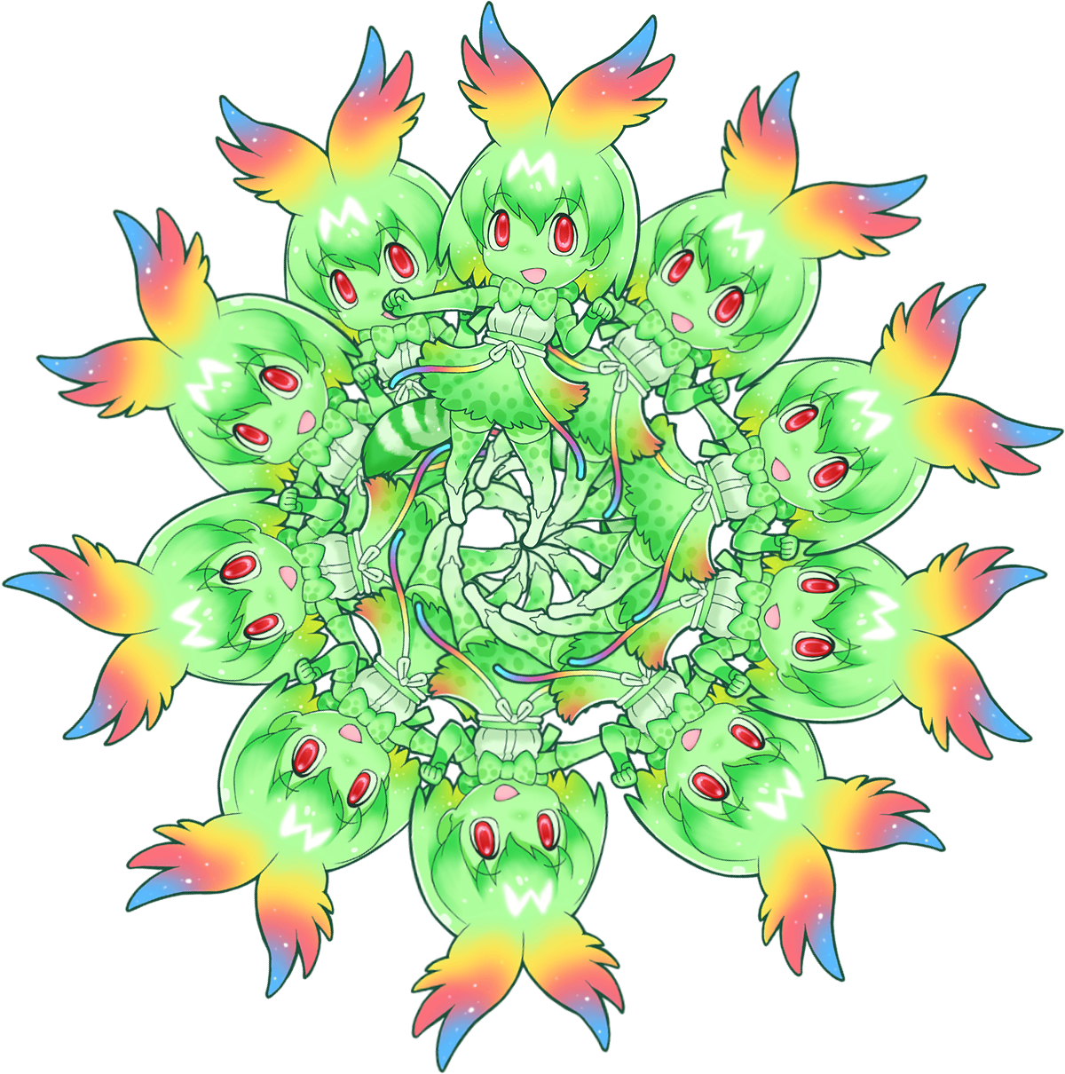 Cercle - Floral Design (1210x1217), Png Download