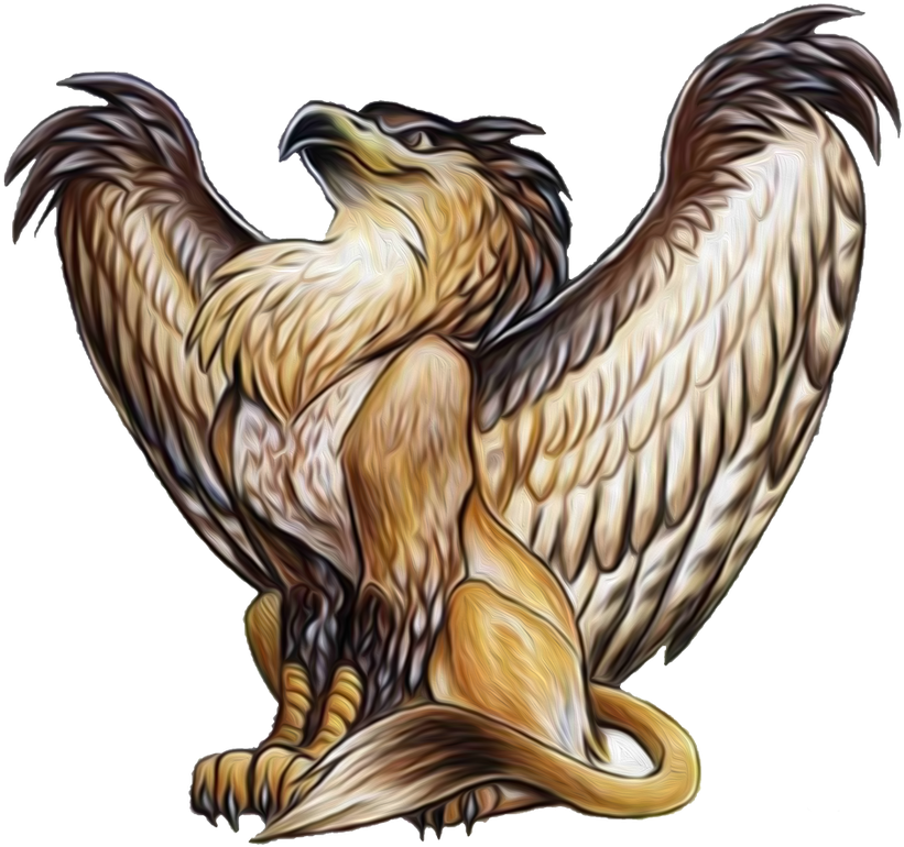 Why Gryphon - Griffin Bird (841x800), Png Download