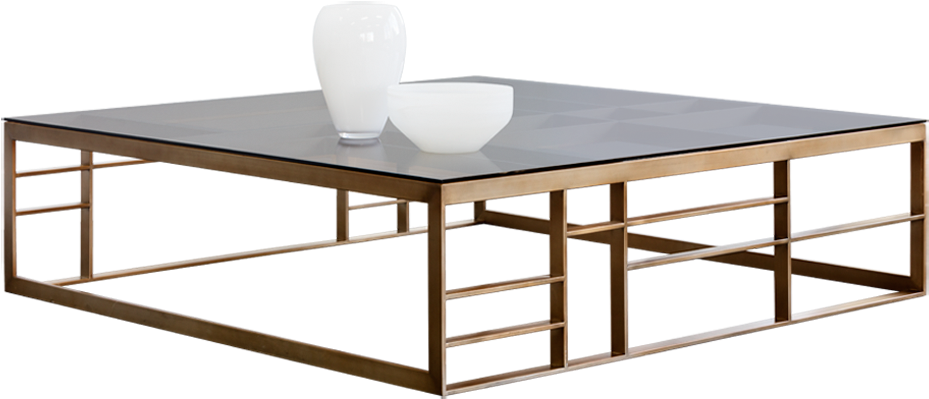 Glaucus Coffee Table - Joanna Brown Glass Square Occasional Table Set (1000x800), Png Download