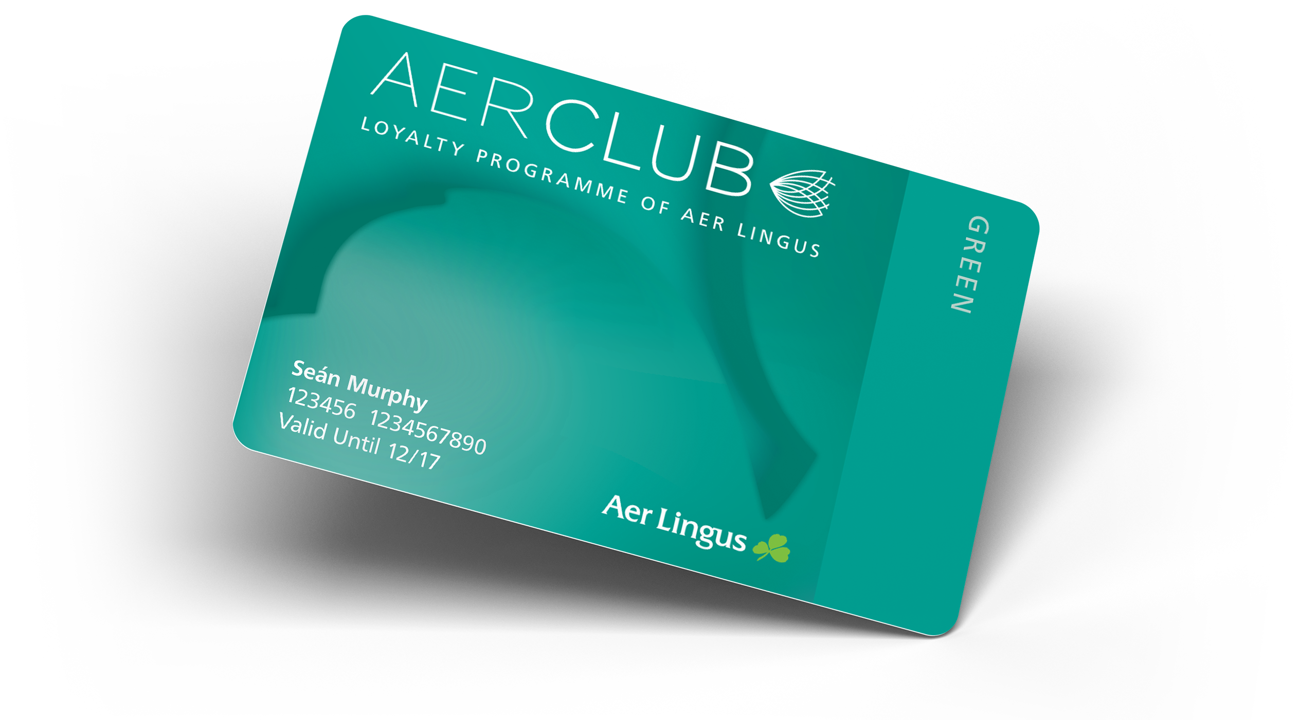 Green Tier Members Do Not Receive A Physical Membership - Aer Lingus Boarding Pass Diagram (2880x1500), Png Download